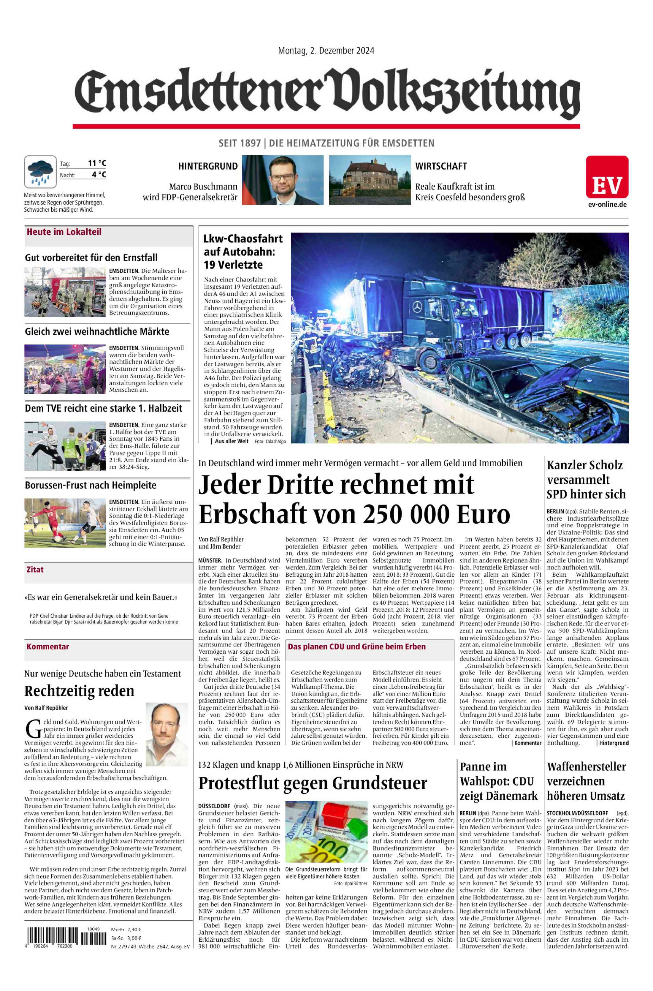 Ausgabe vom 02.12.2024