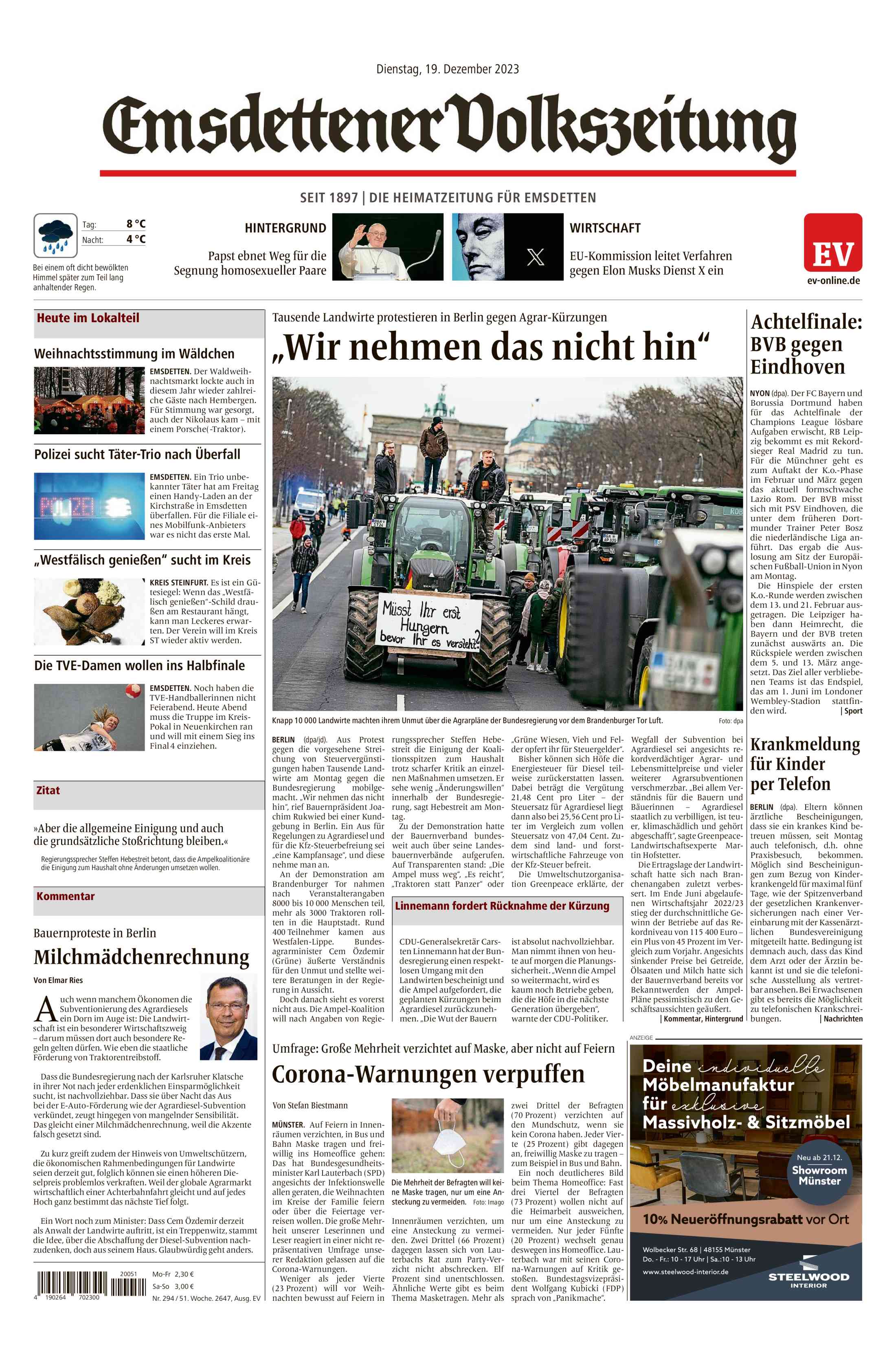 Ausgabe vom 19.12.2023