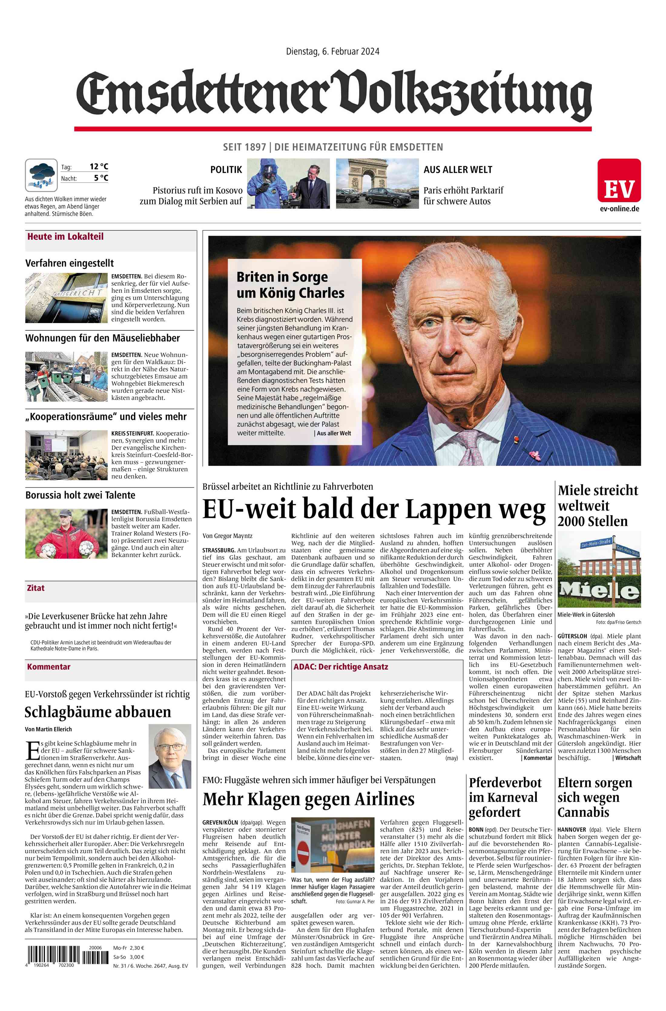 Ausgabe vom 06.02.2024