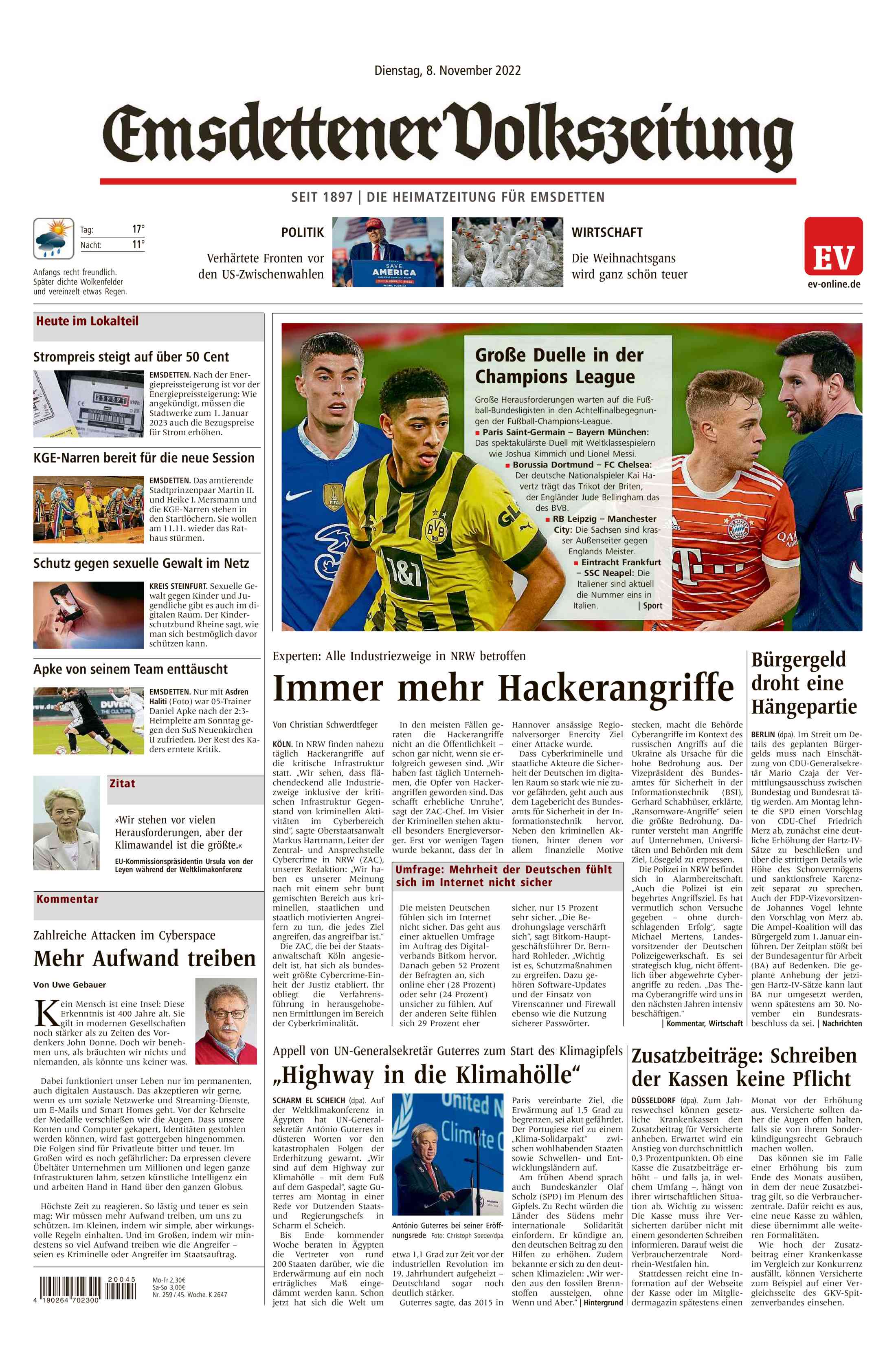 Ausgabe vom 08.11.2022