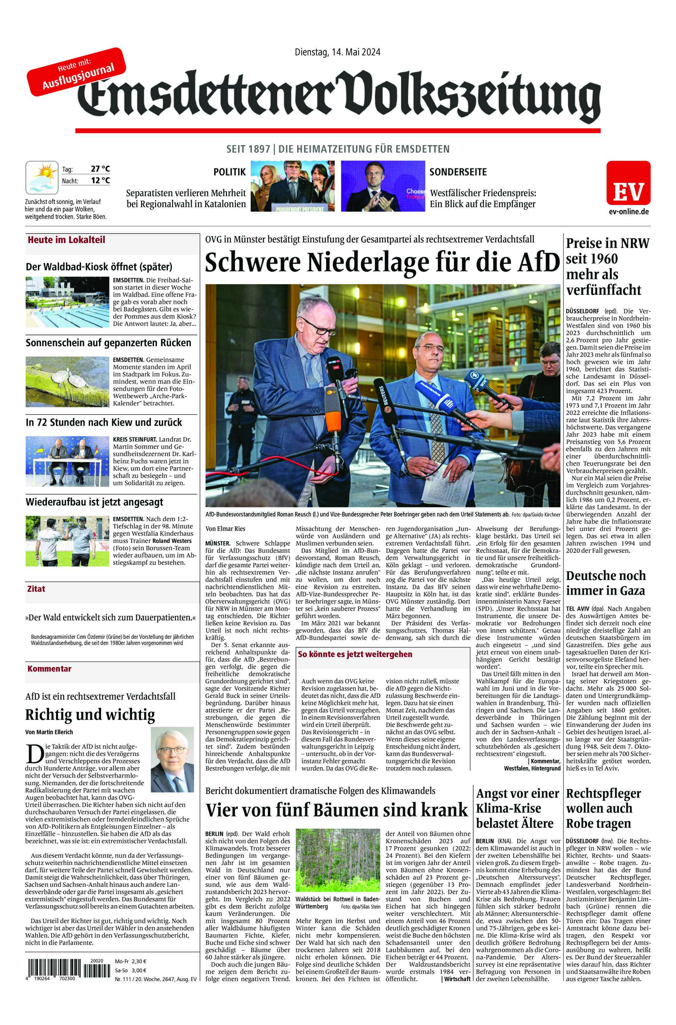 Ausgabe vom 14.05.2024