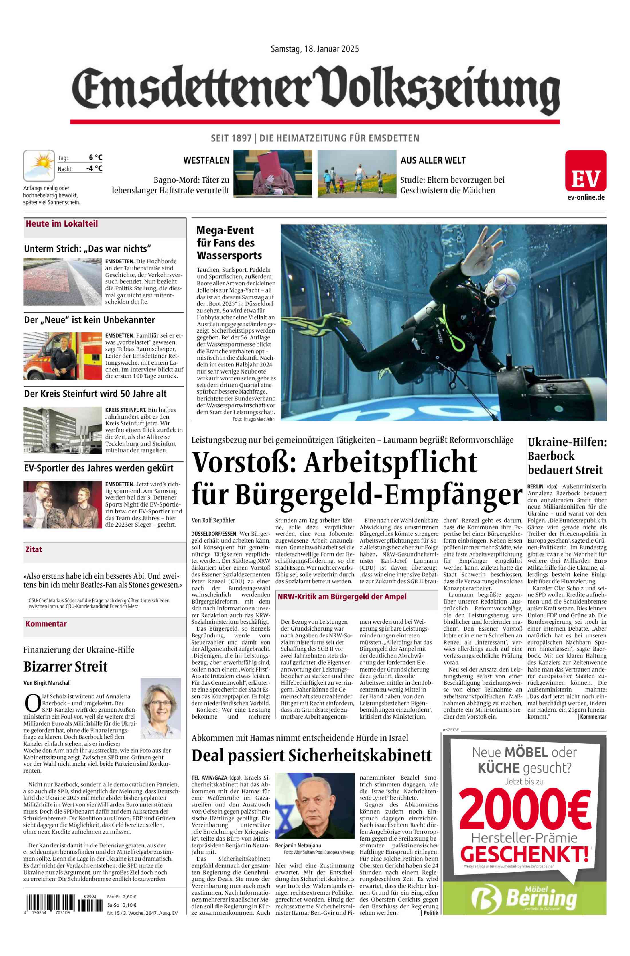 Ausgabe vom 18.01.2025