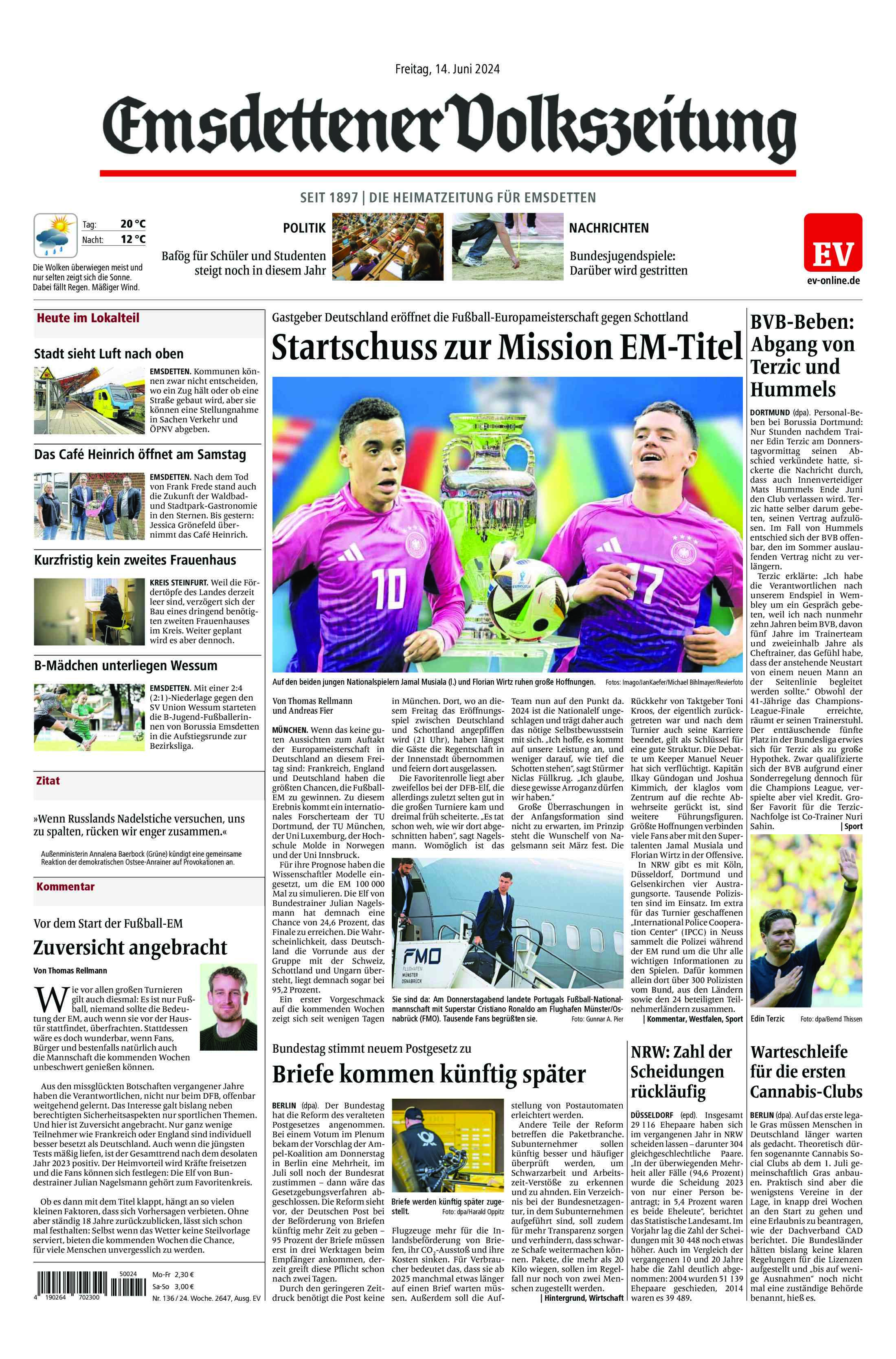 Ausgabe vom 14.06.2024