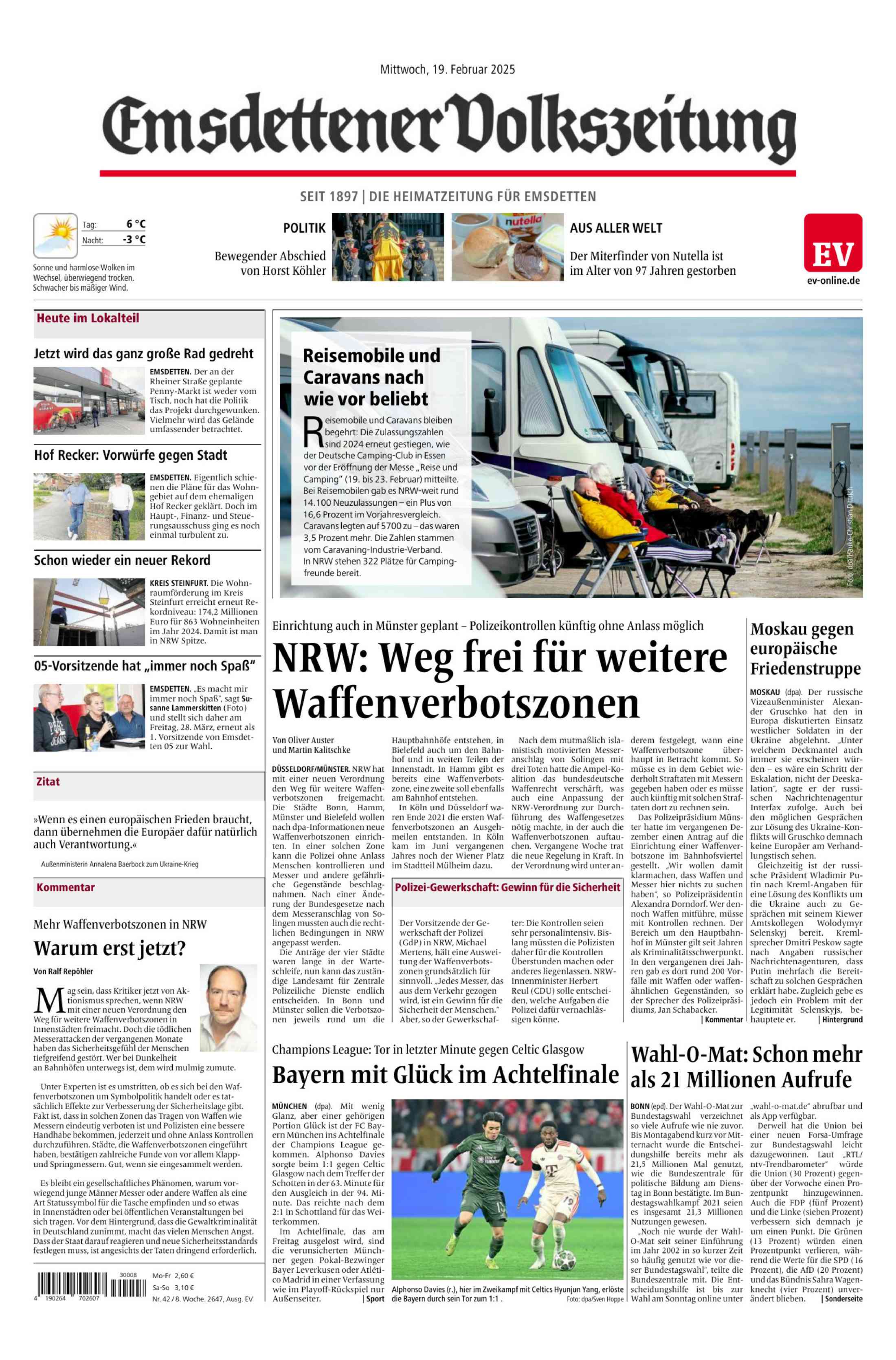 Ausgabe vom 19.02.2025