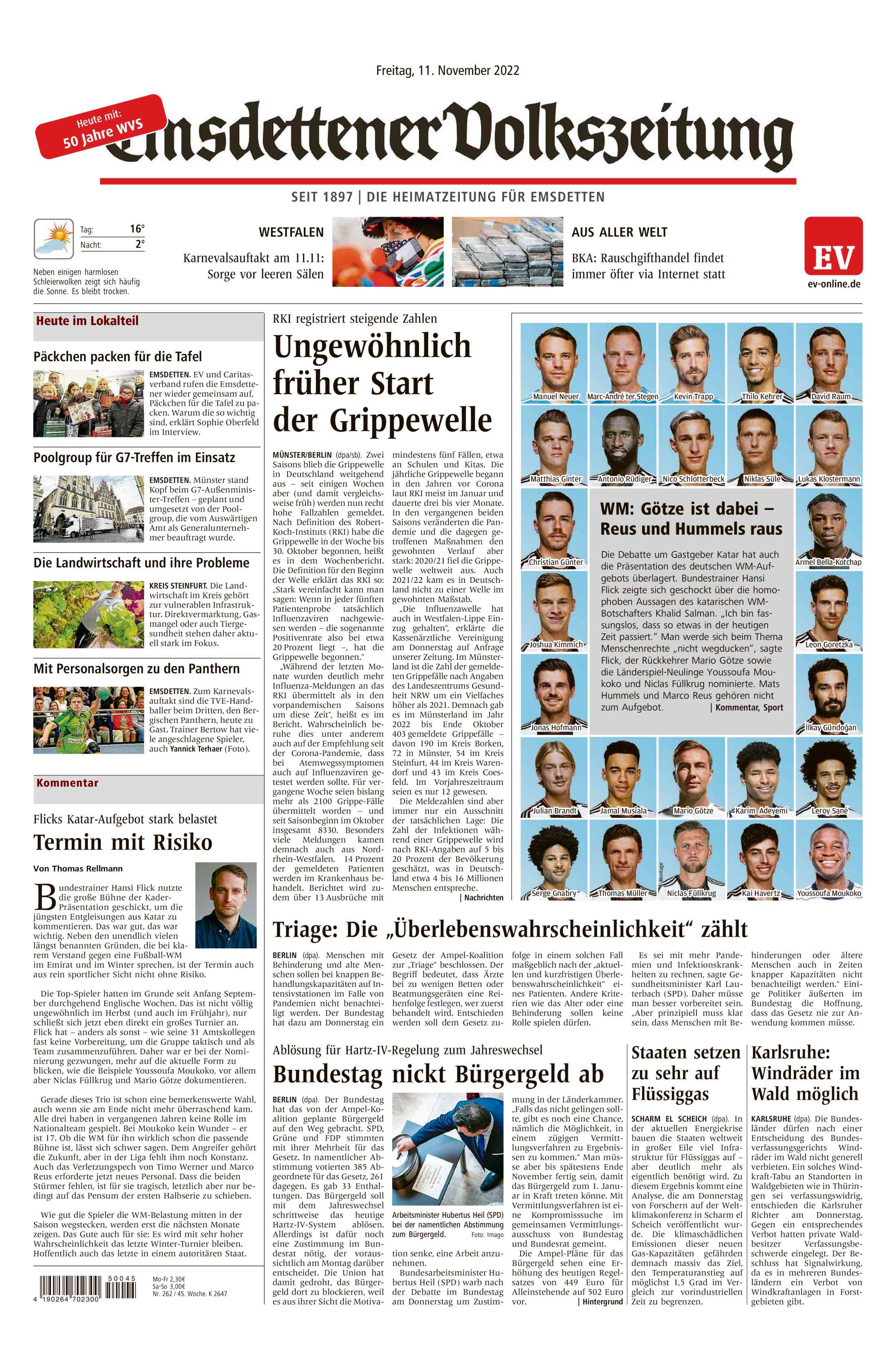 Ausgabe vom 11.11.2022