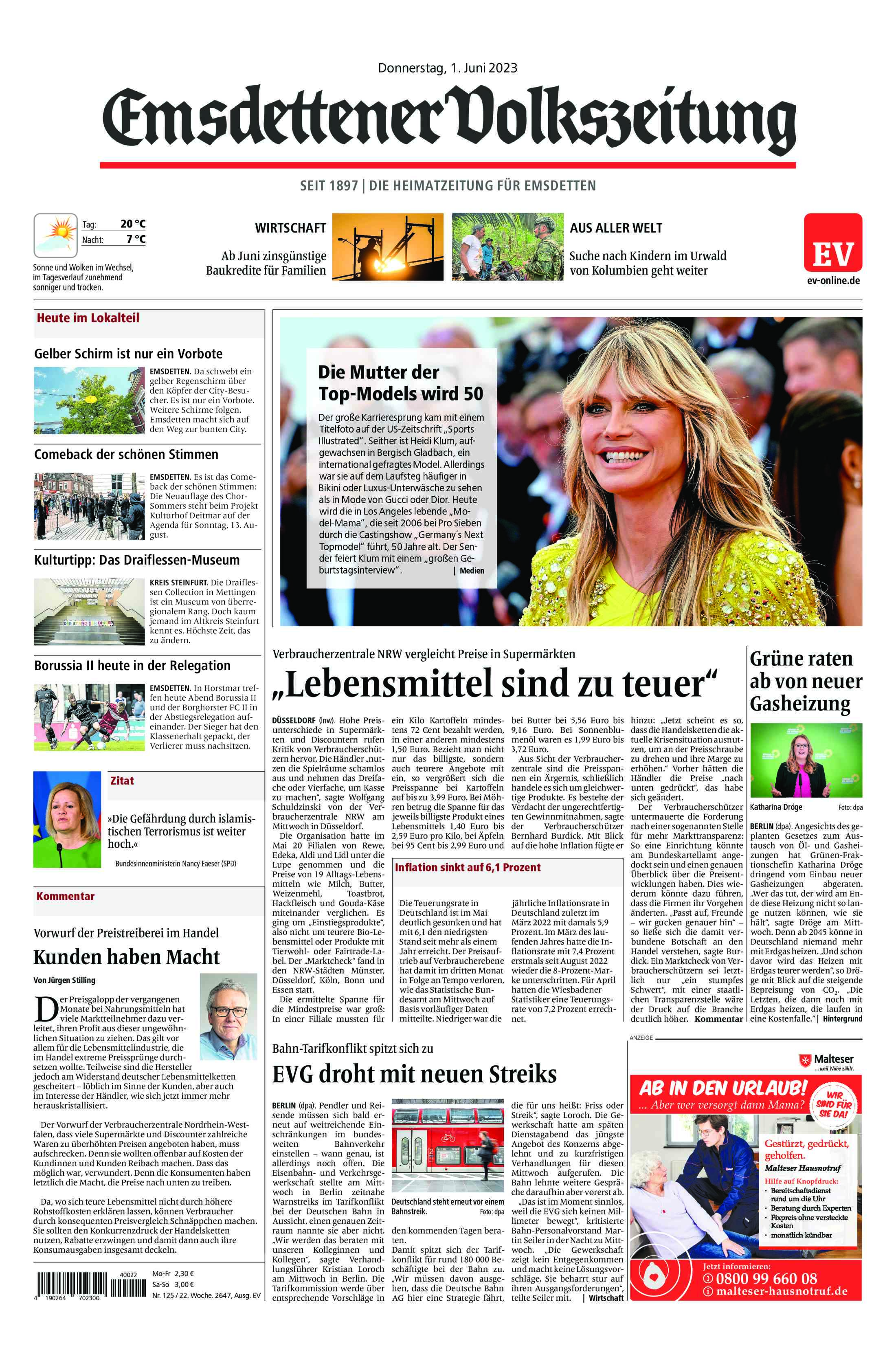 Ausgabe vom 01.06.2023